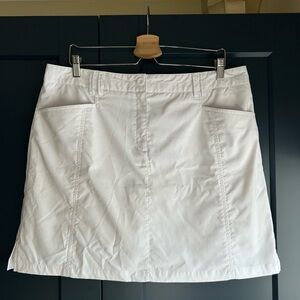 Nivo Golf Skirt White